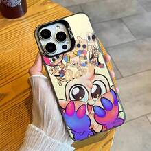 Cartoon G-Goob D-Dandys World Phone 17, 16,15,14,13,12 Pro Black Candy Matte Shockproof Cover.Holiday Phone Accessories. - Z6 - 查看 9