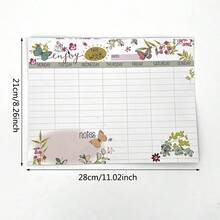 1 pieza/Calendario magnético de borrado en seco de resina - Planificador mensual de pizarra blanca para refrigerador, calendario magnético de fácil borrado para organización del hogar, tablero de corcho, tablero de alfileres, tablero de visión - Multicolor - Ver 4