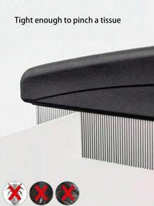 1个头皮按摩梳，密实刷毛有助于去除头皮屑和深层清洁，头发护理，造型工具配件 - 彩色 - 查看 8