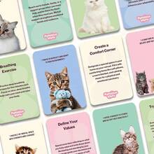 Positive Affirmation Cards For Stress & Anxiety Relief With Proven Se- Care Techniques For Cat Lovers | Cat Mom Gifts For Women For Motivation & Relaxation For Birthday, Christmas | Cats Presents - CatsPawsitiveVibes - 查看 4