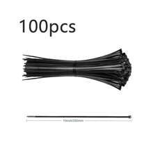 300pcs Multi-Purpose Nylon Cable Tie Kit - High Strength, Durable, Assorted Sizes (6 Inch, 8 Inch, 10 Inch, 12 Inch) - Suitable For Outdoor Gardening, Home, Office Organization And Wire Management - Multicolor - View 10