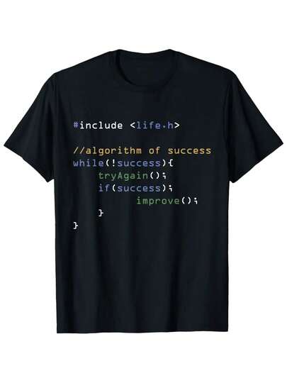 Programming Computer Science Code Algorithm Software Engineer T Shirt