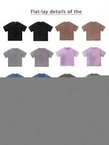 Eren  Shirt, Wings Of Freedom Washed Tee, Vintage Oversized Graphic, Anime Merch 2025, Soft Menswear Top Casual Fit - 黑色 - 查看 7