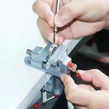 Portable Aluminum Work Table Clamp - Adjustable Desk Clamp, Suitable For Handicrafts, Various Products And DIY Projects - Multicolor - View 7