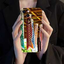 Fashionable and trendy phone case. Unique Japanese-style pattern. Compatible with iPhone 17 Pro Max/Pro/Air, 16, 16 Plus, 15, 14 Pro Max, 13, 12, 11 and  galaxy S22/23/24/25 Ultra EDGE models. Matte texture, smooth to the touch, offering drop protection, scratch resistance, and camera lens protection. Provides all-around protection for your phone. A perfect gift choice. - 日本のエリアフロステッドエンジェルアイ - ブルー - VLJDJJ1(209) - チェックする 4