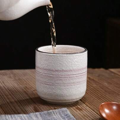 Japanese Style Ceramic Simple Coffee Cup, Gift, Commercial Restaurant Tea Cup, Home Casual Water Cup, Tea Cup, Cup