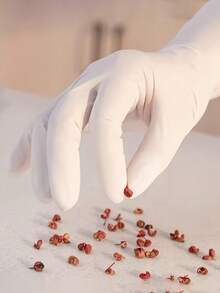 100pcs/10pcs White Disposable Nitrile Gloves, Latex-Free, Durable Household Cleaning Gloves, Suitable For Kitchen, Cleaning, Hair Dyeing, Salons, DIY Resin Crafting And Other Household Tasks - White - View 3