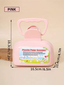 1pc Dog Poop Scoop Holder, Portable Travel Pet Waste Bag Dispenser With Tissue Paper Compartment