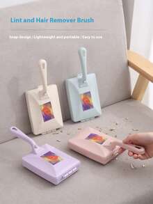 Dual Roller Multi-Function Fabric Defuzzer, Bedroom Sweeper, Carpet Cleaner, Lint Remover - Multicolor - View 3