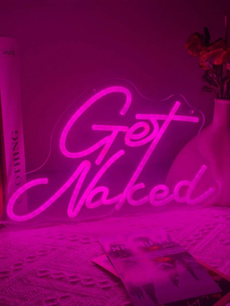 1PC Neon Sign Multicolor LED Wall Hanging Light USB Powered - Waterproof Decorative Lamp For Bathroom Bar Bedroom Beauty Salon Toilet Club Room Decoration - Multi-color light - View 12