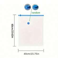 多层真空收纳袋，衣物毯子整理袋 - 必备行李及家居工具 - 藍色 - 查看 11