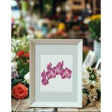 PeakLuv 12 Pcs Mini Diamond Art Kits Flowers, Plant Small Diamond Painting Kits For Adults Beginners, DIY Square Drill Flowers Small Gem Art 1-Hour Painting For Home Desktop Decor, 6X7in - 花朵2 - 查看 7