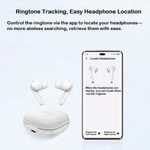 Honor Earbuds S Bluetooth Noise Cancelling Earphones: 12.4mm Dynamic Driver For Immersive Sound Quality, Low Latency For Smooth Audio-Visual Playback, Noise Cancellation To Isolate Background Noise, Perfect For Gaming, Watching Videos, And Working Simultaneously, Lightweight And Fits Snugly In The Ear. - White - View 7