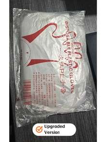 300pcs/Pack Heavy Duty Disposable Transparent Gloves - Non-Latex, Durable And Flexible PE Material, Individually Packaged Hygienic, Suitable For Home, Restaurant, Salon Use - Easy To Wear And Take Off, Form-Fitting, Transparent Design For Visibility, Food And Durable, Suitable For Food Handling And Multi-Purpose Use, Kitchen Gloves - Multicolor - View 13