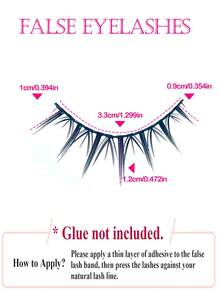 5 Pairs Cartoon Style False Eyelashes, Lightweight Anime Inspired Fluffy Spiky Lashes, Natural Makeup Effect, Anime Themed False Eyelash Strips, Whole Lash, Eyelashes, Makeup Tools - Black - View 5