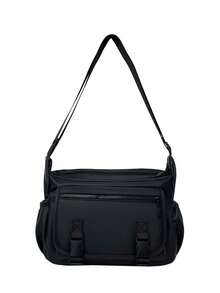 2026 New Men's Large-Capacity Crossbody Bag & Multi-Functional Shoulder Bag And Versatile, Lightweight Yet Roomy With A Multi-Pocket Design. Internal Structure: Inner Zipper Pocket, Phone Pocket, ID Pocket, Shockproof Compartment. - Multicolor - View 13