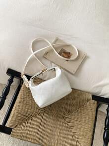 简约休闲小手提包，女士款，全新设计，质感上乘，复古单肩斜挎包