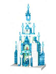 TendenciaCastillo Bloques Armables Construccion Didactico 1300pzCalidad premium - 1 - Ver 2