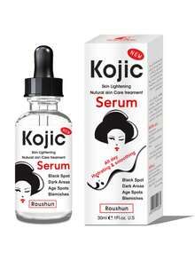 Kojic Acid精華液1瓶30ml美白緊緻亮澤改善暗啞保濕清爽不油膩適合女性日常護膚 - 白色 - 查看 5