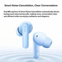 Honor Earbuds S Bluetooth Noise Cancelling Earphones: 12.4mm Dynamic Driver For Immersive Sound Quality, Low Latency For Smooth Audio-Visual Playback, Noise Cancellation To Isolate Background Noise, Perfect For Gaming, Watching Videos, And Working Simultaneously, Lightweight And Fits Snugly In The Ear. - White - View 4