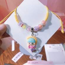 K-POP 女团 Lumi 电影同款手链，韩国明星 Lumi 电影同款周边，独特设计，可爱卡通手链，生日节日配饰，礼物 - 彩色 - 查看 5