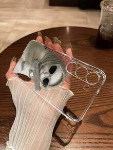 1个透明猫咪彩绘加厚防摔保护手机壳，兼容三星Galaxy S26/S26PLUS/S26 Ultra、S25/S25PLUS/S25 Ultra、A17/A07/A16/A36/A26/A56/A50/A12/A32/A52/A72/A51/A21S/A13/A14、S24/S24PLUS/S24Ultra、S22/A52/A53/A54/A55、S23、11/12Pro/12/12X/13Pro/14Pro/15Pro、Redmi 10/9/Note9/12c/Note11pro/Note8Pro - 彩色 - 查看 4