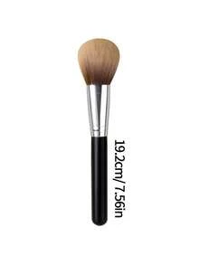 1pc Professional Face Makeup Brush - Powder Brush, Blush Brush, Makeup Tools, Soft Fiber Material, Portable Travel Essential, Gift For Women/Girls