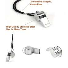 5pcs/Set Soccer Referee Kit, Metal Whistle, Red/Yellow Cards, Captain Armband - Multicolor - View 7