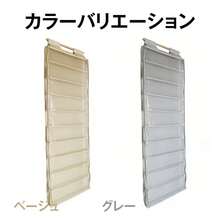 推し活 ぬいぐるみ収納 壁掛け収納 透明ポケット10段 ドア掛け/壁掛け 可視収納 省スペース 190×60cm ドア厚み4.5cm以内 - ベージュ - チェックする 12