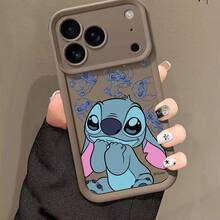 This Disney Mickey And Friends Phone Case, Featuring Cartoon Characters Like Mickey, Minnie, And Donald Duck, Boasts A Cute And Playful Design, A Simple And Stylish Appearance, And A Smooth And Comfortable Feel. It Offers Camera Protection, A Fashionable Back Panel, And Reinforced Corners For Effective Drop Protection, Making It An Ideal Choice For Young People. This Phone Case Is Compatible With IPhone 17/16/15/14/13/...12/11/XR/XS/X Series And SamsungGalaxy S25/24/23/22/ Series Phones. It's The Perfect Gift For Friends And Family. - 棕色 - 查看 1