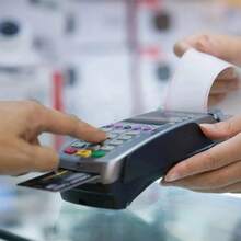 2 1/4英寸 x 50英尺 热敏收据纸卷，55克/平方米 - 兼容所有POS系统、收银机，57x40毫米收据纸卷