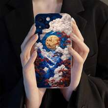Fashionable and trendy phone case. Unique Japanese-style pattern. Compatible with iPhone 17 Pro Max/Pro/Air, 16, 16 Plus, 15, 14 Pro Max, 13, 12, 11 and  galaxy S22/23/24/25 Ultra EDGE models. Matte texture, smooth to the touch, offering drop protection, scratch resistance, and camera lens protection. Provides all-around protection for your phone. A perfect gift choice. - 日本のエリアフロステッドエンジェルアイ - ホワイト - WXYLJJ1(170) - チェックする 6