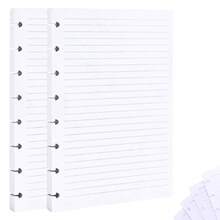 Smart Notebook A4 Black Planner Diary Detachable Refill Removable Discs Study Cover - White Refill - 80 Sheets - View 1