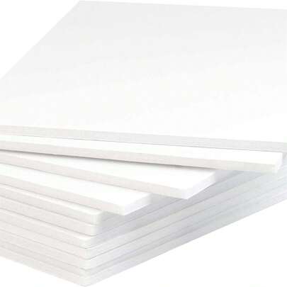 16x20 Inch White Foam Boards, 1/8" Thick