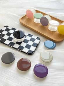 Bộ 2 giá đỡ điện thoại màu trơn dễ thương, có thể điều chỉnh, phụ kiện điện thoại kéo dài, làm từ chất liệu ABS, chống nước, phụ kiện trang trí điện thoại, giá đỡ Kindle, phù hợp với mọi loại điện thoại, giá đỡ điện thoại dạng đẩy kéo, phụ kiện điện thoại, quà tặng ngày Valentine, quà sinh nhật, quà tặng cho bạn bè và gia đình. - Nhiều màu - Xem 7