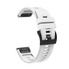 QuickFit 22mm 26mm 20mm 硅胶表带配件，兼容 Garmin Epix Gen 2、Garmin Fenix 8 E 7 7X 5Plus 6X 6Pro 5X、Enduro 2、Forerunner 935 945、TACTIX DELTA、Forerunner 965 955 - 彩色 - 查看 8