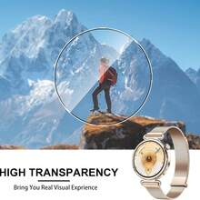 (3-Pack) One-Click Installation Tempered Glass Screen Protector For Huawei Watch GT6/GT5 41mm 46mm, GT5Pro/GT6 Pro 46mm, High-Definition Clear With Auto-Alignment Tool, Easy Installation For Beginners, 9H Hardness Anti-Scratch Bubble-Free - Multicolor - View 10