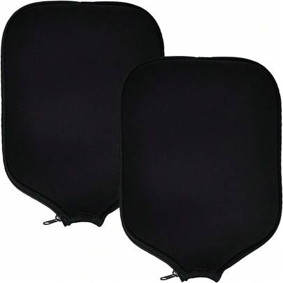 2个装匹克球包套，拉链封口，适用于大多数匹克球拍