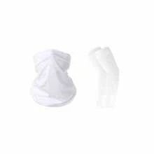 多功能头带/颈套，防紫外线，适合骑行、摩托车、滑雪 - 包括面罩和冰丝袖套