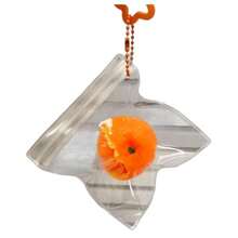 橙皮软粘减压球 - 生日/完美礼物，节日礼物 [随机包装，含吊坠] - 彩色 - 查看 7