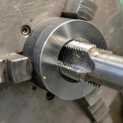 Uxcell Metric Machine Tap M2 X 0.4mm H2 High Speed Steel 3 Straight Flutes Screw Tapping Threading Machinist Repair DIY Tool 2pcs