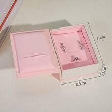 Flip-Cover Jewelry Box, European Creative Magnetic Pearl Pendant Storage Box