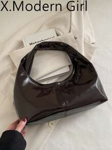 Retro Commuter Texture 2026 New Fashion Large Capacity Korean Style Elegant Shoulder Handbag