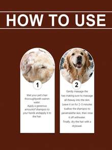 EelJoy Pet Shampoo - Coconut Ingredient Gently Cleanses, Conditions And Moisturizes Pet Fur For Glossy Shine - 100ml - View 6