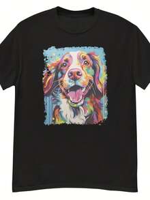 Dog Brittany Shirt - Style 21 - View 1