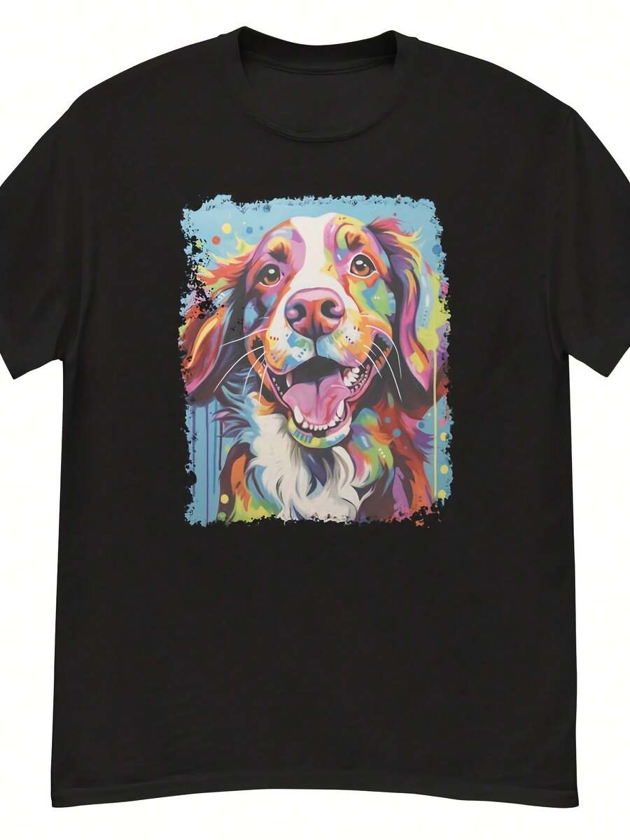 Dog Brittany Shirt - Style 21 - View 1