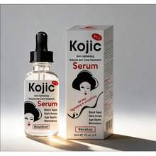 Kojic Acid精華液1瓶30ml美白緊緻亮澤改善暗啞保濕清爽不油膩適合女性日常護膚 - 白色 - 查看 2