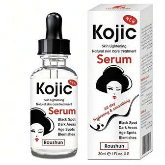 Kojic Acid精華液1瓶30ml美白緊緻亮澤改善暗啞保濕清爽不油膩適合女性日常護膚