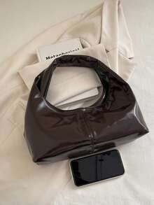 Retro Commuter Texture 2026 New Fashion Large Capacity Korean Style Elegant Shoulder Handbag