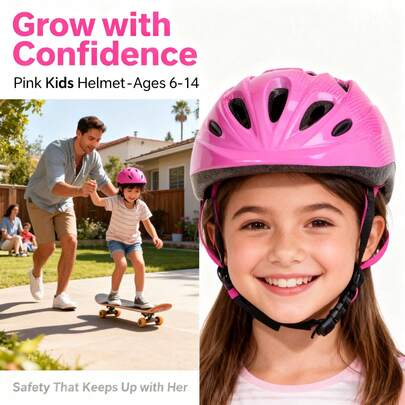 BAT DEICIDE Kids Helmet, Adjustable Multi-Sport Helmet For Toddler To Youth (Ages 3-10), With 11 Vents, CPSC & CE Certified - Unicorn Bike Helmet For Skateboard, Bicycle, Scooter